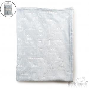 STFBP301-B  Sky "Cars" Embossed Wrap 