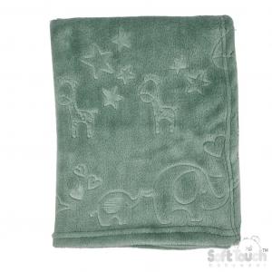 Soft Touch 4FBP305 5023797314537 STFBP305-SG "Animals" embossed wrap