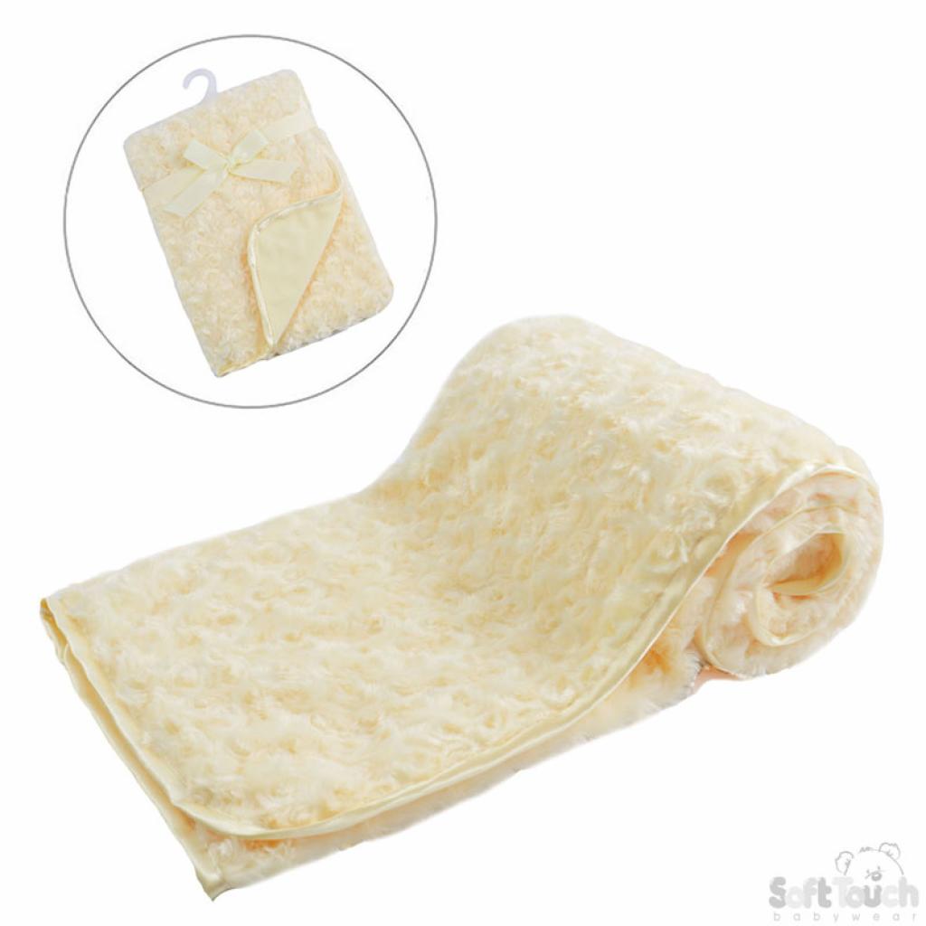 Soft Touch FBP66-L 5023797309182 STFBP66-L Lemon Yellow Rosebud Wrap with hanger