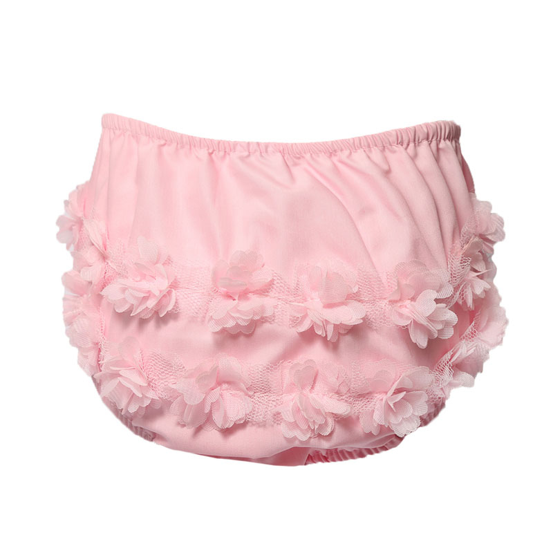 Soft Touch 4FP18-W 5023797306792 STFP18-P Cotton Pink Flower Pants (0 - 18 months)