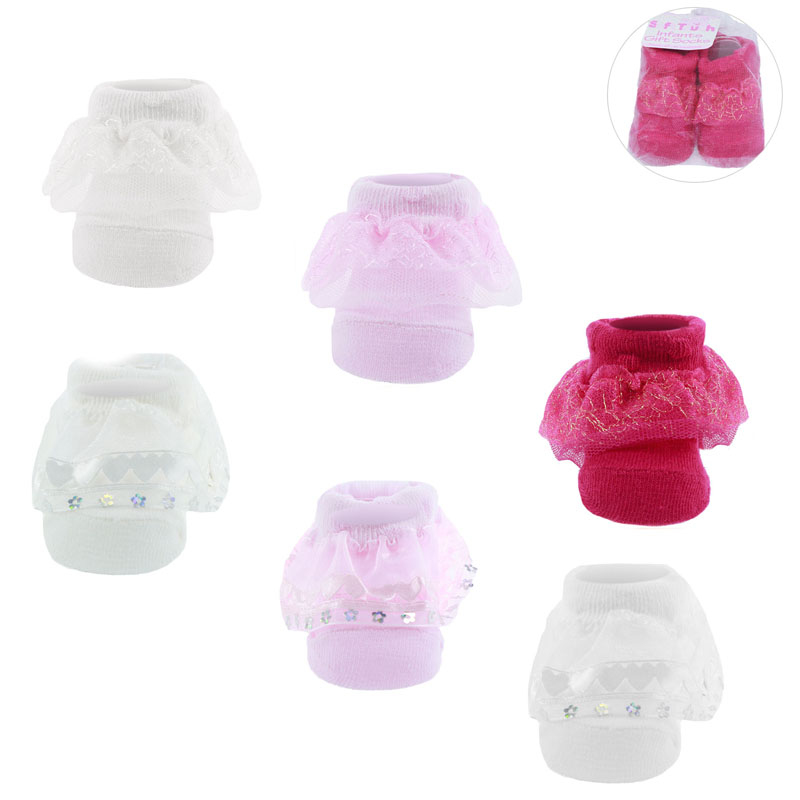 Soft Touch  5023797400155 STGS02-16 Organza Socks