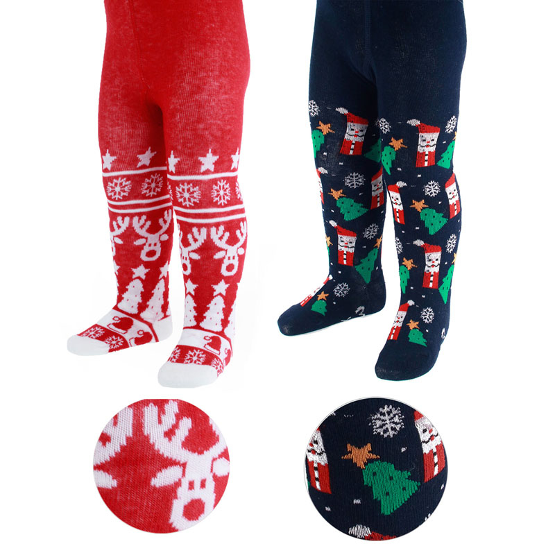Soft Touch  5023797402609 STGT34-X Christmas Tights (0-12 months)