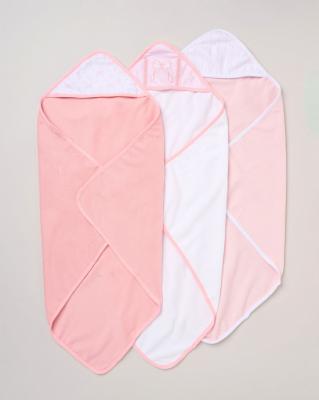 Rock a bye boutique G10955 * RBH15015 Hooded Towel and Wash Cloth Set "Bows"