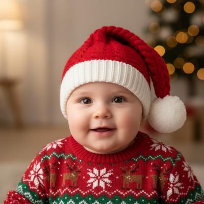 STH694X Santa Hat (Newborn - 12 months)
