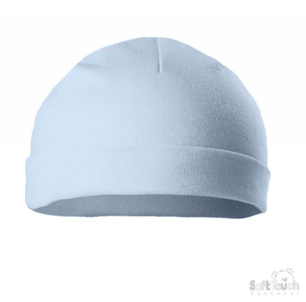 Soft Touch 4H7-B-BP N/A STH7-B-BP Bulk Pack Infants Hats Sky (Newborn - 3 months)