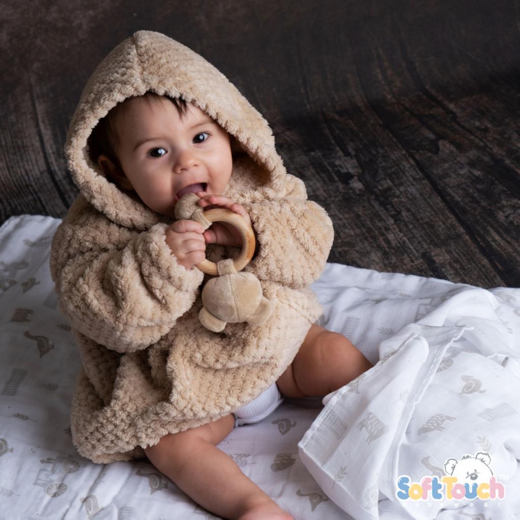 Soft Touch 4HD110-B 5023797315145 STHD110-COF New Batch Waffle Hoodies (6-36 m)