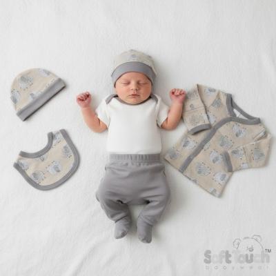 Soft Touch 4PR30 5023797310331 STLBW_PR30G "Elephant" 5 Piece Set (Tiny Baby)