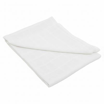 STMS01-W  White Muslin Square 