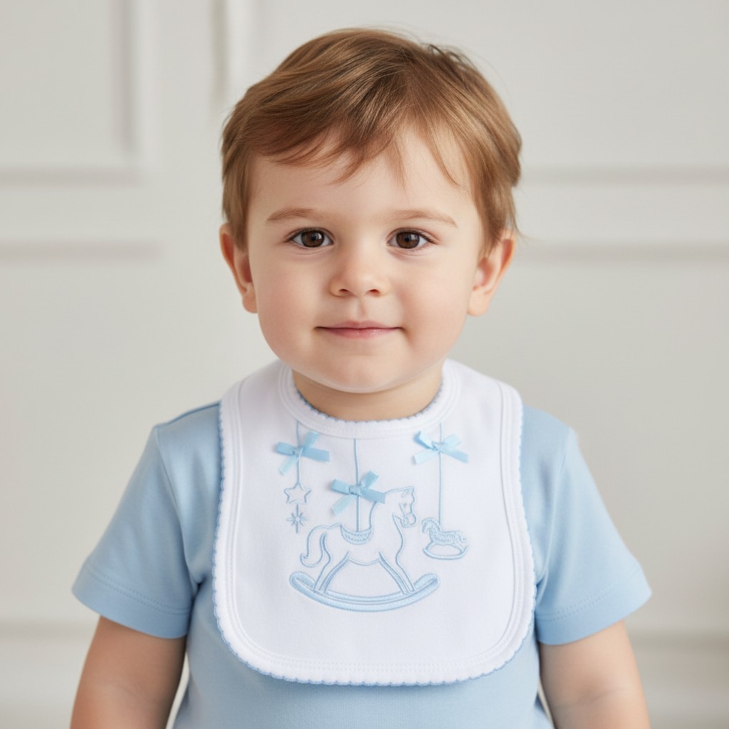 Soft Touch 2P3617-BP 5023797202179 STP3617-BP-B  Rocking Horse Bib Bulk Pack