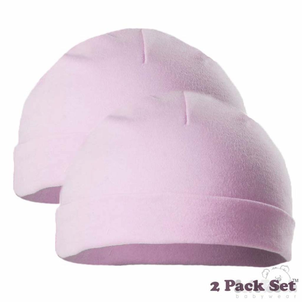 Soft Touch 4PRH5-P 5023797306952 STPRH5-P Pair of Premature Infants Hats (Tiny baby)