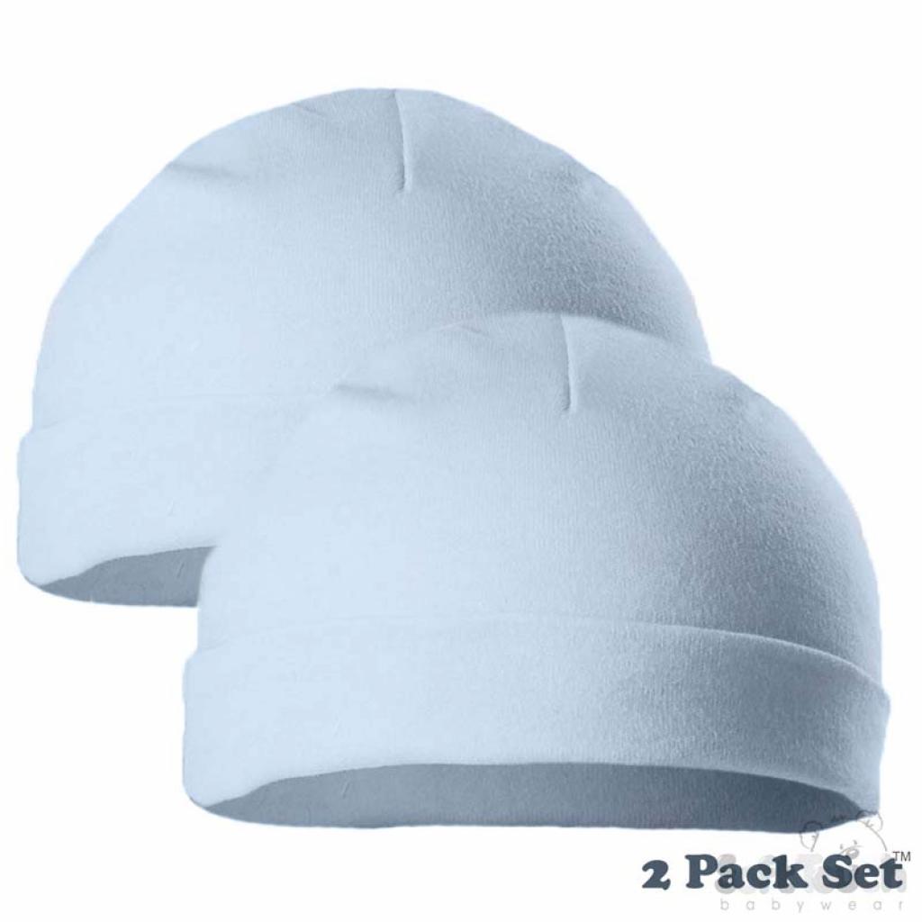 Soft Touch 4PRH7-B 5023797306969 STPRH7-B Pair of Premature Infants Hats (Tiny baby)