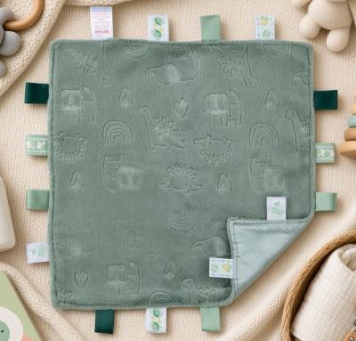 STRC305-SG Sage Green Embossed Taggie Comforter