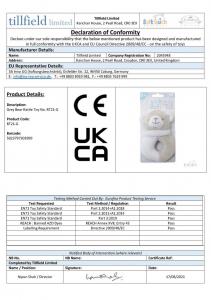 Soft Touch 4RT21 5023797303999 STRT21-G Bear Rattle Toy