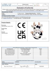 Soft Touch 4RT56 5023797611445 STRT56 Cow Ring Rattle