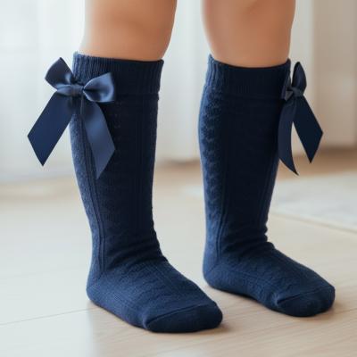 STS141-N Adorable Heart Knee Socks with Bow (0-24 months)