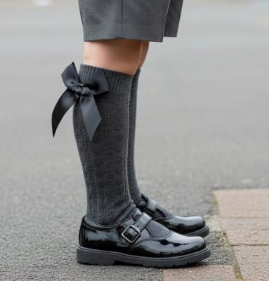 STS151-G Adorable Knee Socks with Bow (2-9 years)