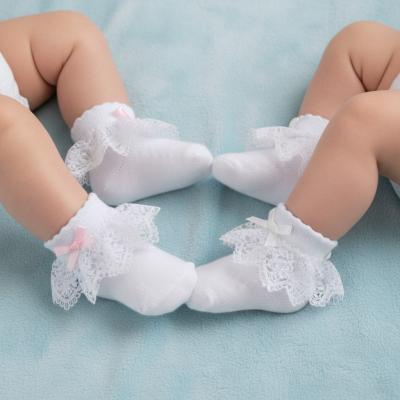 STS342 Jester Lace Sock (0-12 months)