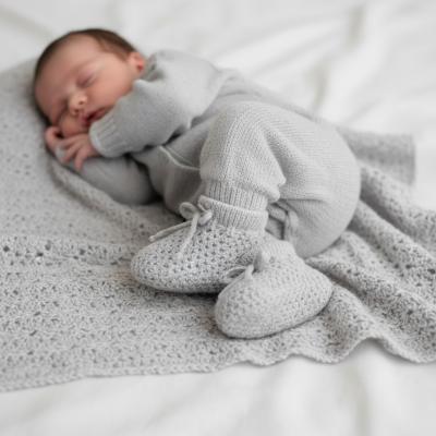 STS401-G  Grey Booties 