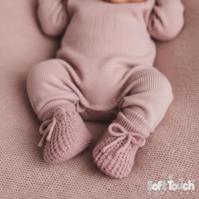 STS401-DP  Dusky Pink Booties 