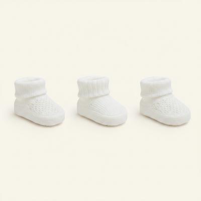 STS406AA   Knit Booties 