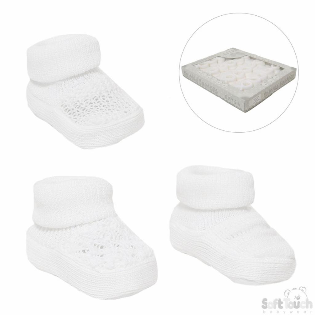 Soft Touch  * STS406  Knit Booties