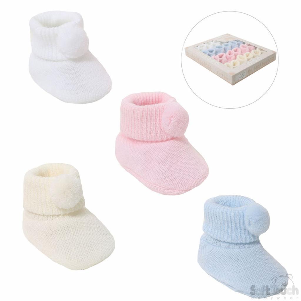 Soft Touch 3s408 * STS408-A Pom pom booties