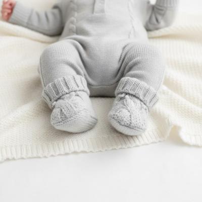 STS415G  Grey Booties 