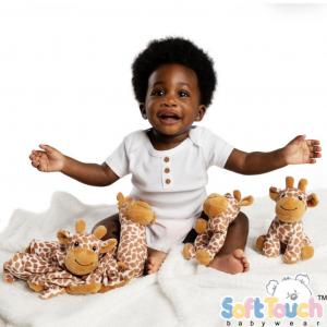 Soft Touch 4SQ58 5023797611476 STSQ58 Giraffe Squeaky Toy
