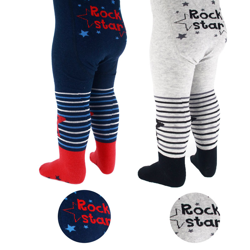 Soft Touch  5023797404726 STT152 Rock Star tights ( 0-12 months)