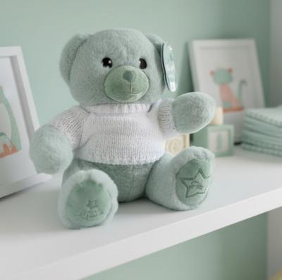 STTB320-SG Sage Green Bear with Jumper 20cm