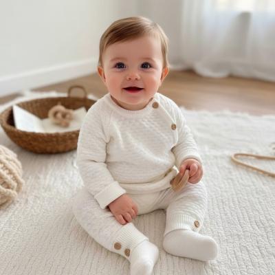 SV2403-I  Ivory Luxury Knitted Two Piece   (0-12 months)