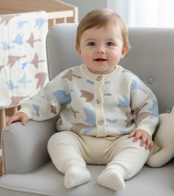 SV2511W Dinosaur Lux Knitted Two Piece (0-12 months)
