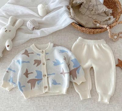 SV2511  Dinosaur Lux Knitted Two Piece   (0-12 months)