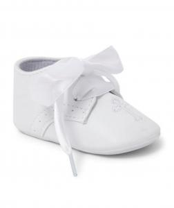 SV912w  White Christening Shoe  (Choose EUR 16-20)