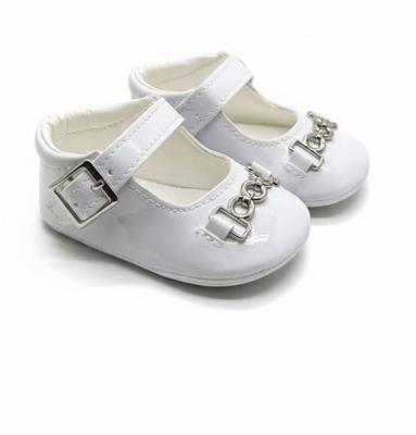 SVCharlotte_W  White Horsebit Shoe  (Choose EUR 16-20)