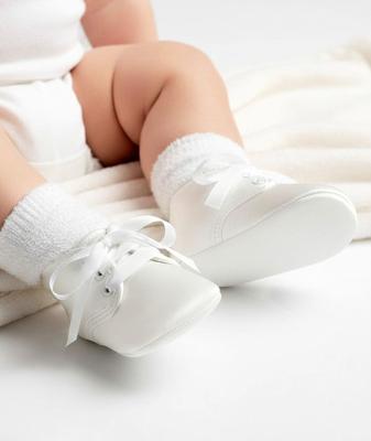 SVLouisI Ivory Christening Shoe (Choose EUR 16-20)