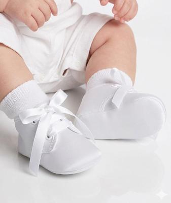 SVLouisW White Christening Shoe (Choose EUR 16-20)