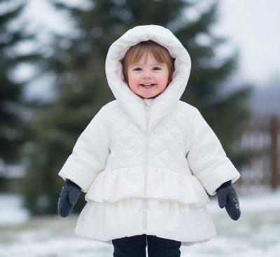 SVScarlet-w Shimmer Winter Coat (Choose 3month-5year)