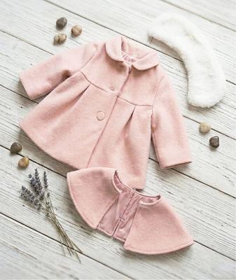 SVWillow-P-A Wool Coat - Detachable Fur Collar & Cape (choose)