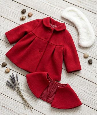 SVWillow-R-A Wool Coat - Detachable Fur Collar & Cape (choose)