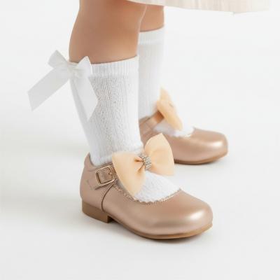 SVZURIG Bow Gold Shoes