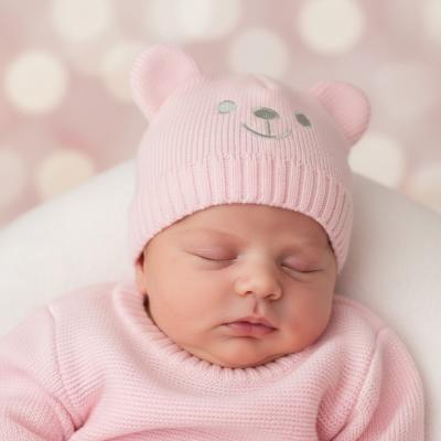 TBLBW20-427P  Teddy Knit Hat  (Premature)