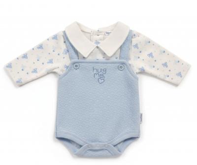 Tiny Chick PB-20-603S 5035320606033 TCLBW20-603s Sky"Hug Me" Dungaree Set (3-8lbs)