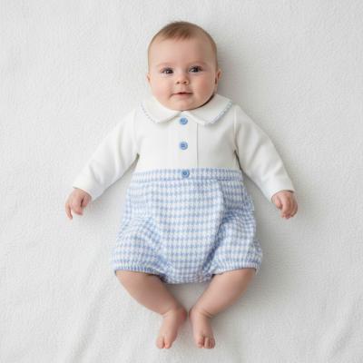 TCLBW20-703-S Dogtooth Short Romper (3-8lbs)