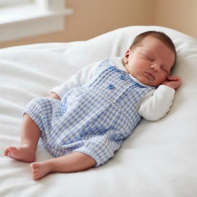 TCLBW20-704-S Dogtooth Short Romper Set (3-8lbs)