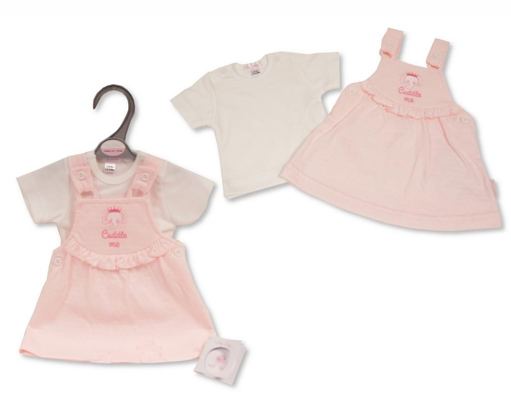 Tiny Chick PB-20-639 5035320206394 TCLBW20-639 "Cuddle Me" Pinafore Set (3-8lbs)