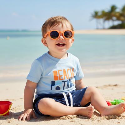 TH2831408  "Beach Patrol" Shorts Set with Glasses  (3-18 months)