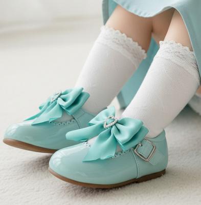 TIB23-M  Mint Bow and heart shoe  (3-10)