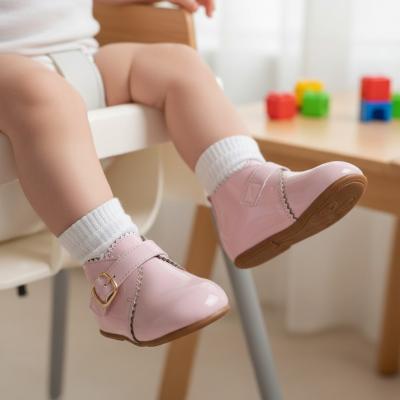 TIHS23-15-P  Pink Patent Boots (3-10)