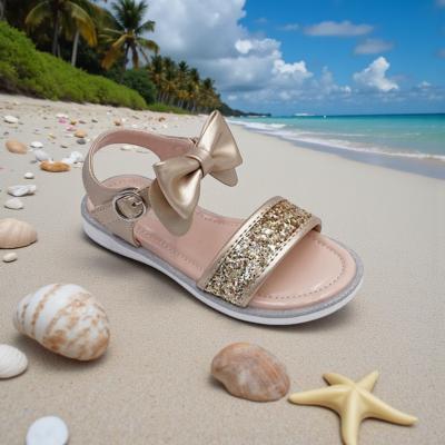 TIHS8202-G  Gold Glitter Sandal (25-30)